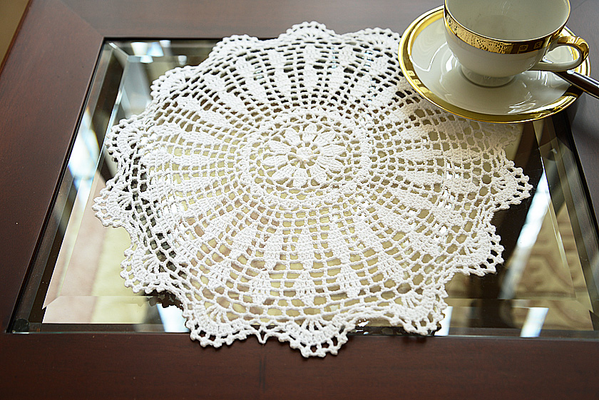 Crochet Round Placemat
