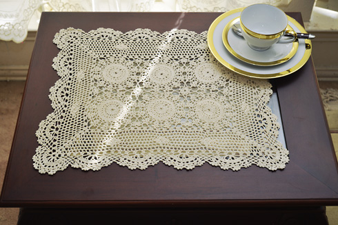 Wheat Crochet Placemats